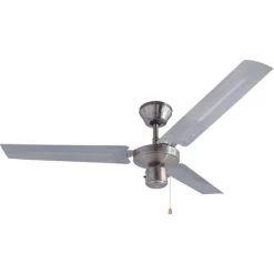 Ventilateur De Plafond 120cm - Dt48c - Bestron - Inox
