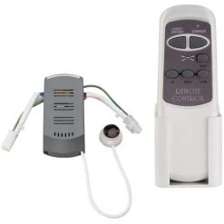 ETC-SHOP Ventilateur Télécommandé Ventilateur De Plafond à 3 Vitesses Interrupteur D'éclairage Gradateur En Plastique