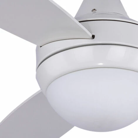 ETC-SHOP Ventilateur De Plafond LED Avec Changeur De Couleurs RVB, Les Pales Peuvent être Tournées Vers L'avant Et Vers L'arrière, 3 étapes 120 Cm – Image 3