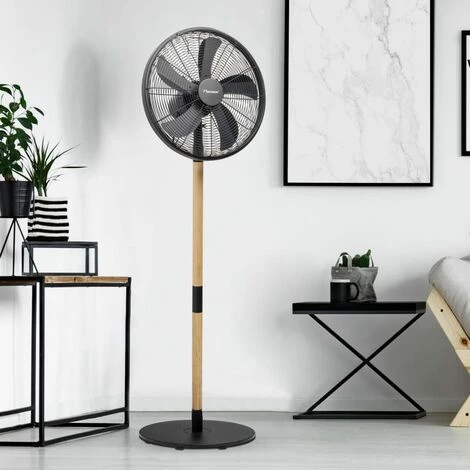 Bestron Ventilateur Sur Pied DFS45WB 45 Cm 50W Noir - Noir