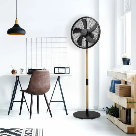 Bestron Ventilateur Sur Pied DFS45WB 45 Cm 50W Noir - Noir â Image 3