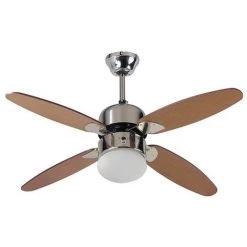 Ventilateur De Plafond SRI LANKA 107cm 4 Pales 50 W 230 V - 112425 - Fartools