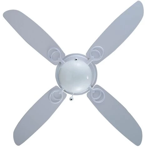 LÚZETE - VENTILATEUR DE PLAFOND LED ITZEL BLANC - Blanc â Image 3