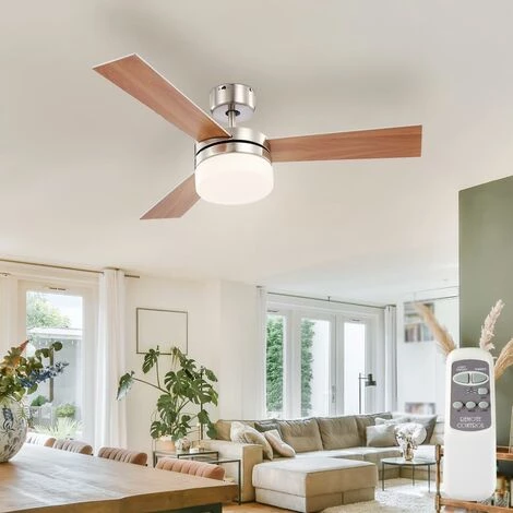 ETC-SHOP Application De Ventilateur De Lampe De Refroidisseur De Chambre De Ventilateur De Plafond TÉLÉCOMMANDE Google Dans Un Ensemble Comprenant Des Lampes LED RVB – Image 4