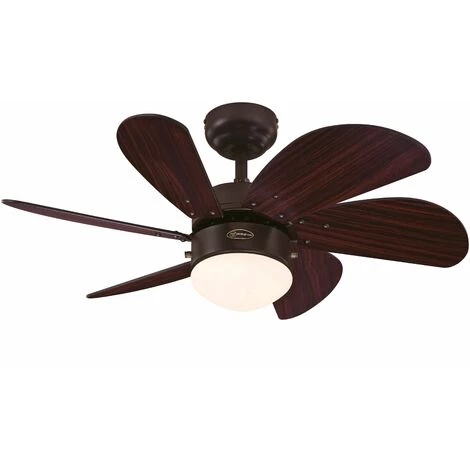 WESTINGHOUSE Ventilateur De Plafond Turbo Swirl Espresso 76 Cm