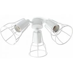 FARO BARCELONA Kit D'éclairage Pour Ventilateurs Aloha Et Yakarta Blanc