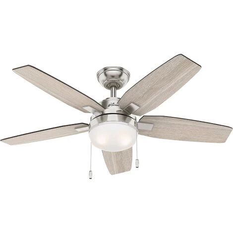 HUNTER FANS Ventilateur De Plafond Arcot Nickel 117 Cm Avec éclairage â Image 2