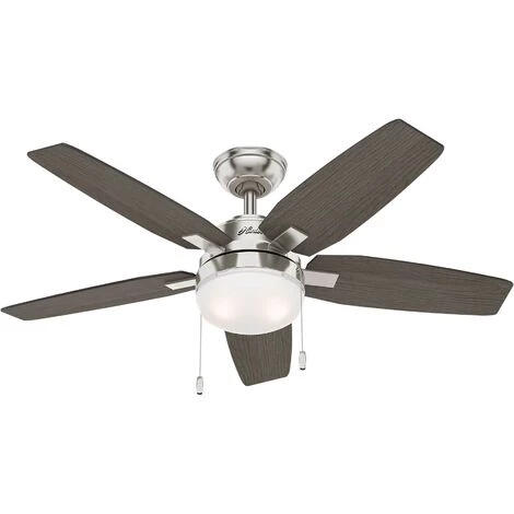 HUNTER FANS Ventilateur De Plafond Arcot Nickel 117 Cm Avec éclairage â Image 3