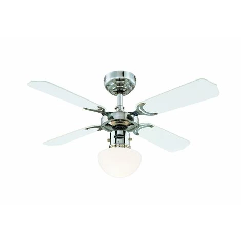 WESTINGHOUSE Ventilateur De Plafond Portland Ambiance Chrome 90 Cm – Image 2