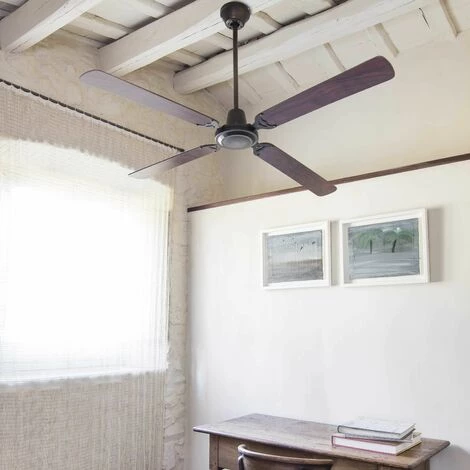 FARO BARCELONA Ventilateur De Plafond Malvinas Gris 140 Cm â Image 5