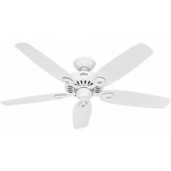 HUNTER FANS Ventilateur De Plafond Builder Elite Blanc 132 Cm