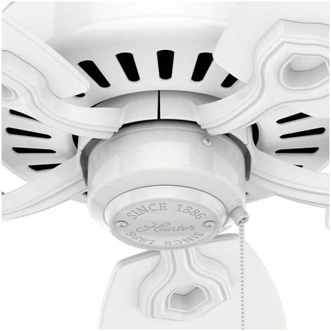 HUNTER FANS Ventilateur De Plafond Builder Elite Blanc 132 Cm â Image 5