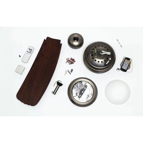 WESTINGHOUSE Ventilateur De Plafond Bendan Étain Avec éclairage â Image 4