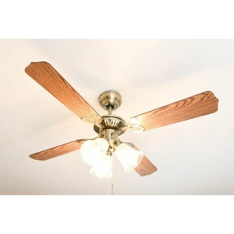 WESTINGHOUSE Ventilateur De Plafond Princess Trio Laiton Antique – Image 4