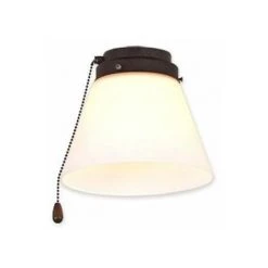 Kit D'éclairage 1t Pour Ventilateurs De Plafond CasaFan Marron