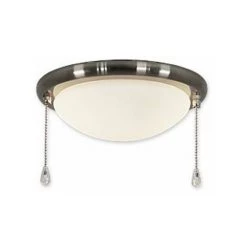 Kit D'éclairage 15r Pour Ventilateurs De Plafond CasaFan Chrome Brossé