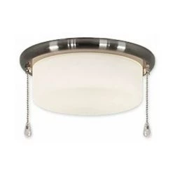 Kit D'éclairage 15z Pour Ventilateurs De Plafond CasaFan Chrome Brossé