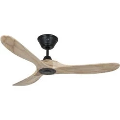 CASAFAN Ventilateur De Plafond DC Eco Genuino Noir & Bois 122 Cm