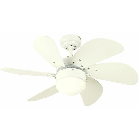 WESTINGHOUSE Ventilateur De Plafond Turbo Swirl Blanc 76 Cm â Image 2