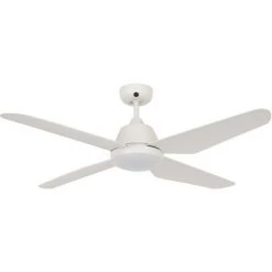 BEACON Ventilateur De Plafond Aria Blanc 122 Cm Avec LED