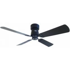 Ventilateur De Plafond Noir Sans Lumière Cm 152xh35 Razzetti FAN-CRN-03 - Nero