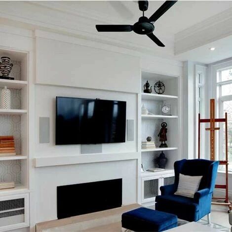 Ventilateurs De Plafond Réversibles Vortice Nordik Evolution R 120/48" Noir - Sku 61756 â Image 2