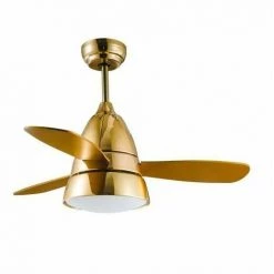 Ventilateur Avec Modèle Léger ISERAN GOLD FRANCES, FABRILAMP