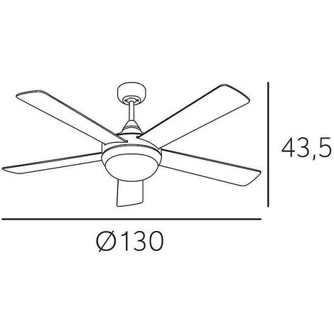 Ventilateur Rustique De Plafond Avec La Télécommande Brune De BIRUJI De FABRILAMP â Image 4