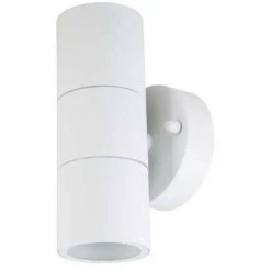 V-TAC Applique Murale Extérieur GU10 IP44 Blanche Double Faisceaux
