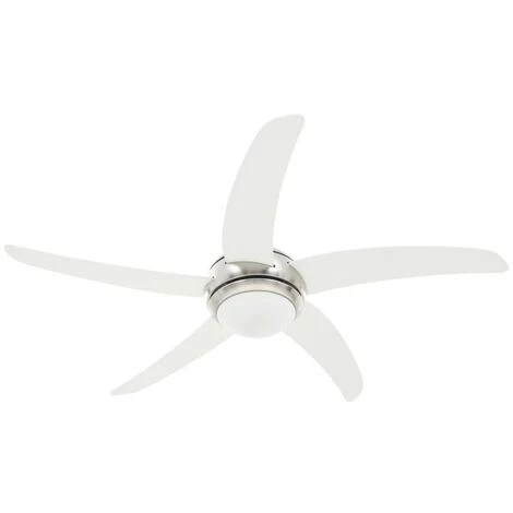 ASUPERMALL Ventilateur De Plafond Orne Avec Lampe 128 Cm Blanc â Image 5