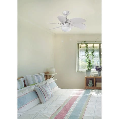 FARO BARCELONA Ventilateur De Plafond Avec Lumière Palao Réf. 33180 â Image 2