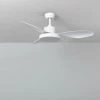 TECHBREY Ventilateur De Plafond LED Caspio Blanc 121cm Moteur DC - Blanc