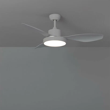 TECHBREY Ventilateur De Plafond LED Caspio Blanc 121cm Moteur DC - Blanc â Image 5