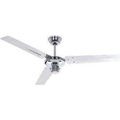 CASAFAN Ventilateur De Plafond Tristar Z Chrome 122 Cm