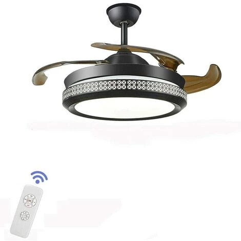 SENDERPICK Ventilateur De Plafond Avec éclairage LED Réglable Avec Télécommande 36 W â Image 3