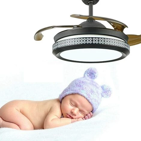 SENDERPICK Ventilateur De Plafond Avec éclairage LED Réglable Avec Télécommande 36 W â Image 4