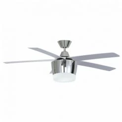 Nouveau Ventilateur CHROME BALI Avec FABRILAMP.