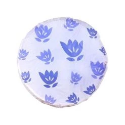 GDRHVFD Ventilateur Tour Poussière Ventilateur Housse Cap De Stand Ménage Ventilateur Électrique Couvercle Couvercle Protecteur Doigt Protection De L'Enfance, Fleurs Violettes