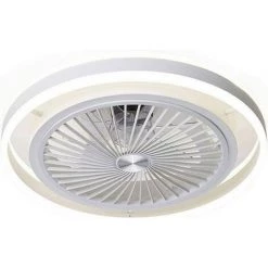 GOJOY Ventilateur De Plafond LED Plafonnier 36W - Dimmable Moderne Simple Avec Télécommande Chambre Lampe Bureau Salon Éclairage Plafonnier Ventilateur Dans Luminaires