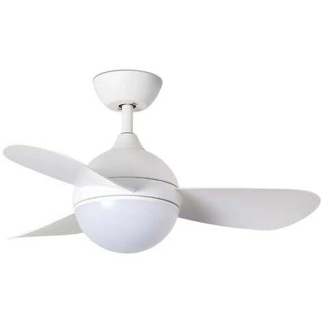 FARO BARCELONA Ventilateur De Plafond Blanc HVAR Avec Lumière