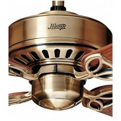 Hunter 24174 Bayport Ventilateur De Plafond 107cm Laiton Antique