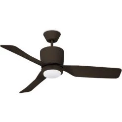 LEDS·C4 Ventilateur Ip20 Vera Led 15w Blanc Chaud - 3 000 K Marron Cuivré Marron