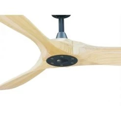 KLASS FAN Ventilateur De Plafond DC Avec Pales En Bois 152cm Et Wifi - Noir