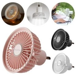 Fei Yu Usb Fan, Camping Office Desktop Stand Ceiling Fan Leafless Outdoor Mini Small Fan