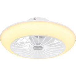 GLOBO Ventilateur De Plafond Lafee Blanc Avec LED