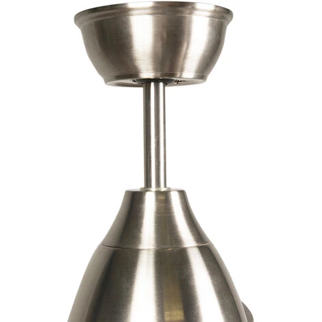 QAZQA Levant - LED Ventilateur De Plafond Moderne - 1 Lumière - Ø 130 Cm - Marron - Moderne - Éclairage Intérieur - Salon I Chambre I Cuisine I Salle à Manger - Marron â Image 4