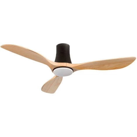 Ventilateur De Plafond Avec 3 Lames 56W 6 Vitesses Dakota Dayron - Le Noir