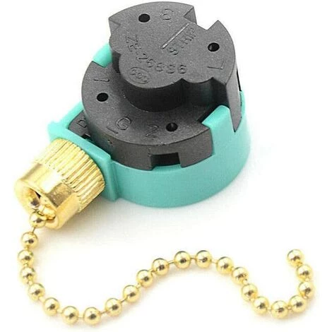 AOUGO Pièces ZE-268S6 3 Vitesses 4 Fils Interrupteur De Ventilateur De Plafond Interrupteur De Chaîne De Traction De Commande D'éclairage Mural â Image 4