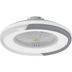 SUPERSELLER Ventilateur De Plafond Avec éclairage LED Gradation En Continu Vitesse Du Vent Réglable Télécommande Sans Batterie Plafonnier LED Moderne Pour Chambre à Coucher Salon Salle à Manger