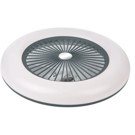 SUPERSELLER Lixada Ventilateur De Plafond Intelligent Avec Éclairage Lampe De Ventilateur Plafonnier Avec Télécommande APP Contrôle Réglable 3 Vitesses De Vent Température De Couleur Réglable Gradation En Continu Pour Chambre Salon Salle à Manger – Image 2